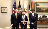 Mangalorean, Harold DSouza attends the PITF meeting at The White House
